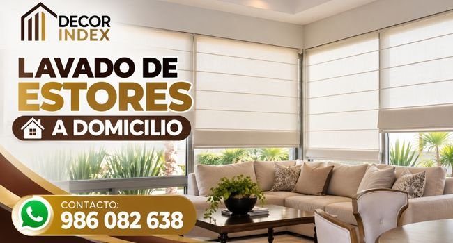 Lavado de Estores a Domicilio